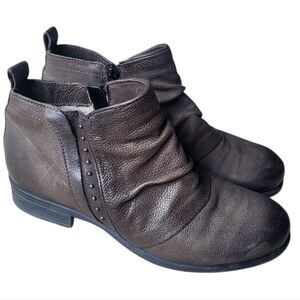 Miz Mooz Brown Ankle Boots